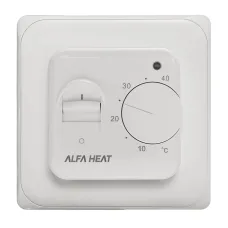 Механический терморегулятор Alfa Heat RTC 70.26 Белый