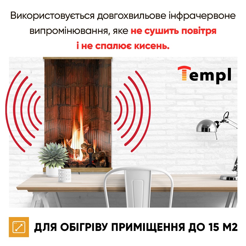Картина - обогреватель Templ "Цветы" фото 3