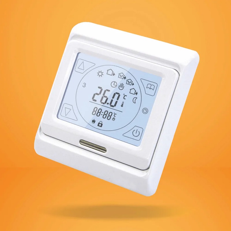 Программируемый терморегулятор In-Therm RTC E91.716 Silver фото 7