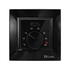 Механічний терморегулятор Castle AC309 Чорний (Asfora)