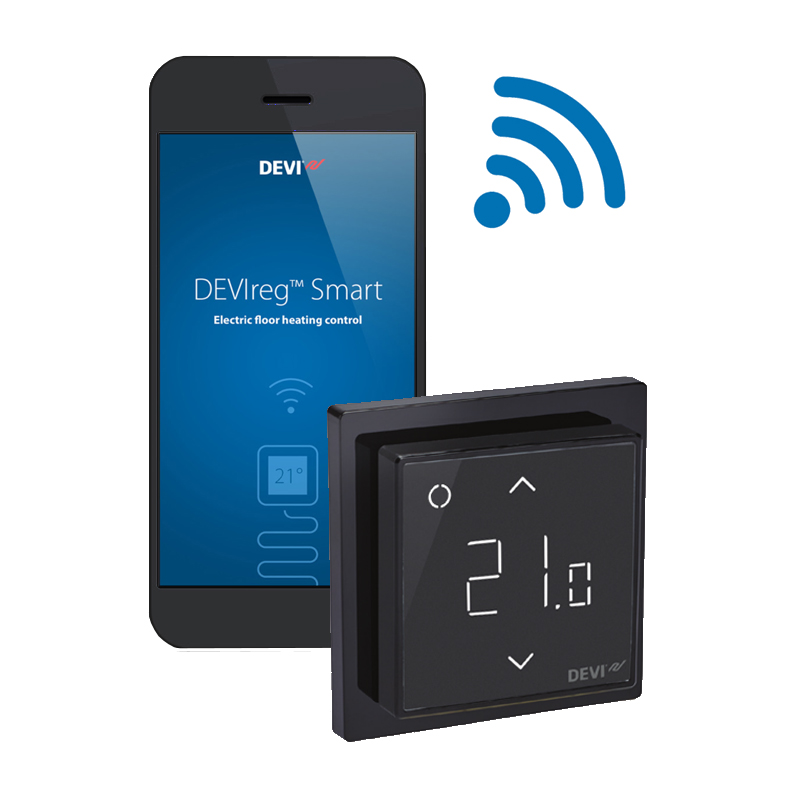 Wi-Fi Терморегулятор Devireg Smart Черный фото 10