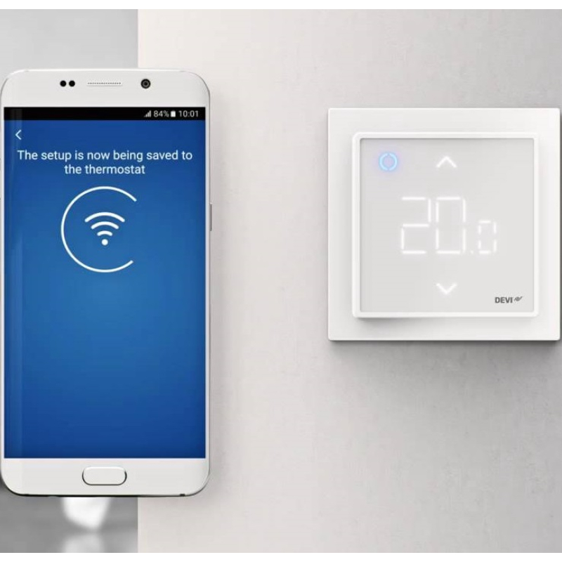 Wi-Fi Терморегулятор Devireg Smart Белый фото 7