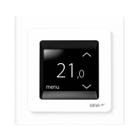 Програмований терморегулятор DeviReg Touch Білий