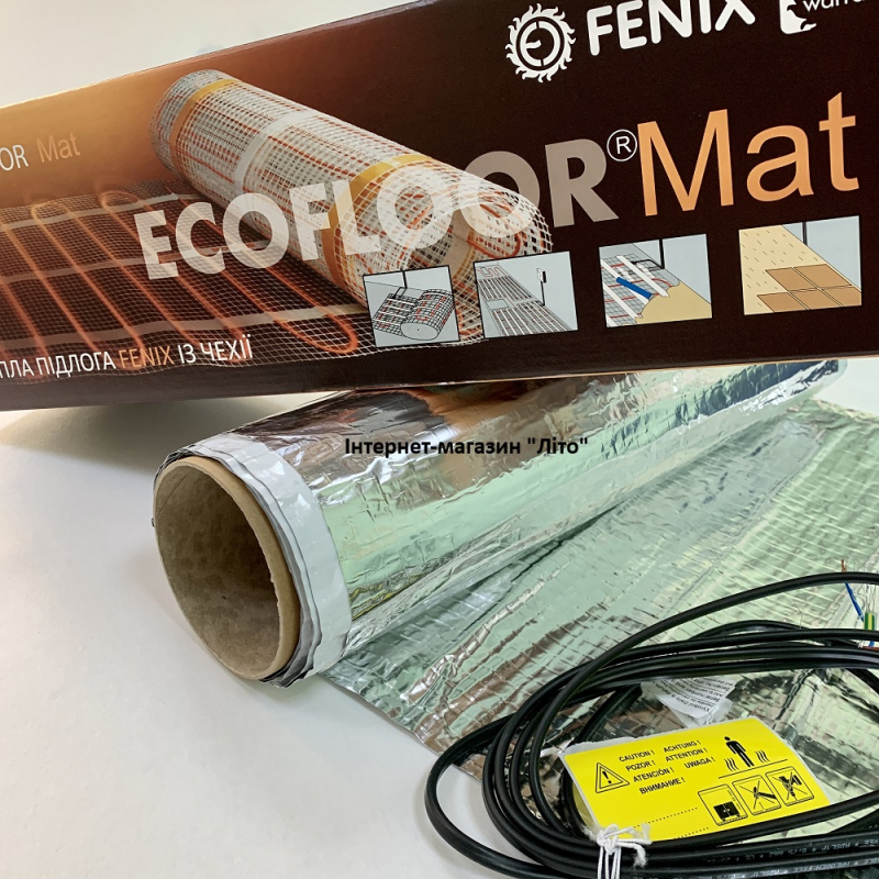 Алюмінієвий нагрівальний мат Fenix 1.5 м² фото 9
