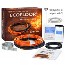 Нагревательный кабель Fenix ADSV 18 - 8.5 м, 160 Вт + Wi-Fi терморегулятор