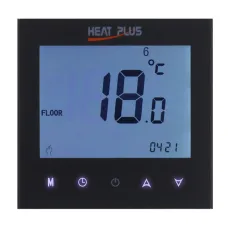 Програмований терморегулятор Heat Plus ITEO 4 чорний
