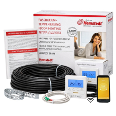 Нагревательный кабель Hemstedt BR-IM 34.7 м, 600 Вт + Wi-Fi терморегулятор
