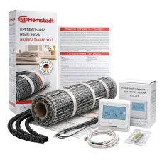 Нагревательный мат под плитку Hemstedt DH 0.3 м² + программируемый терморегулятор E51.716