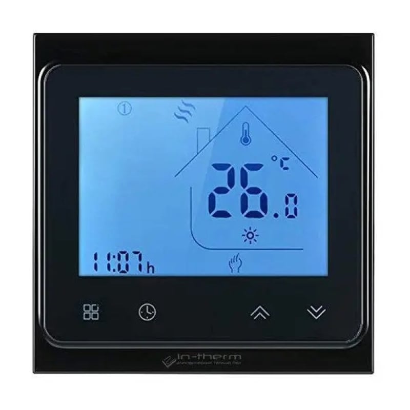 Wi-Fi Терморегулятор In-Therm PWT-002 Черный фото 1