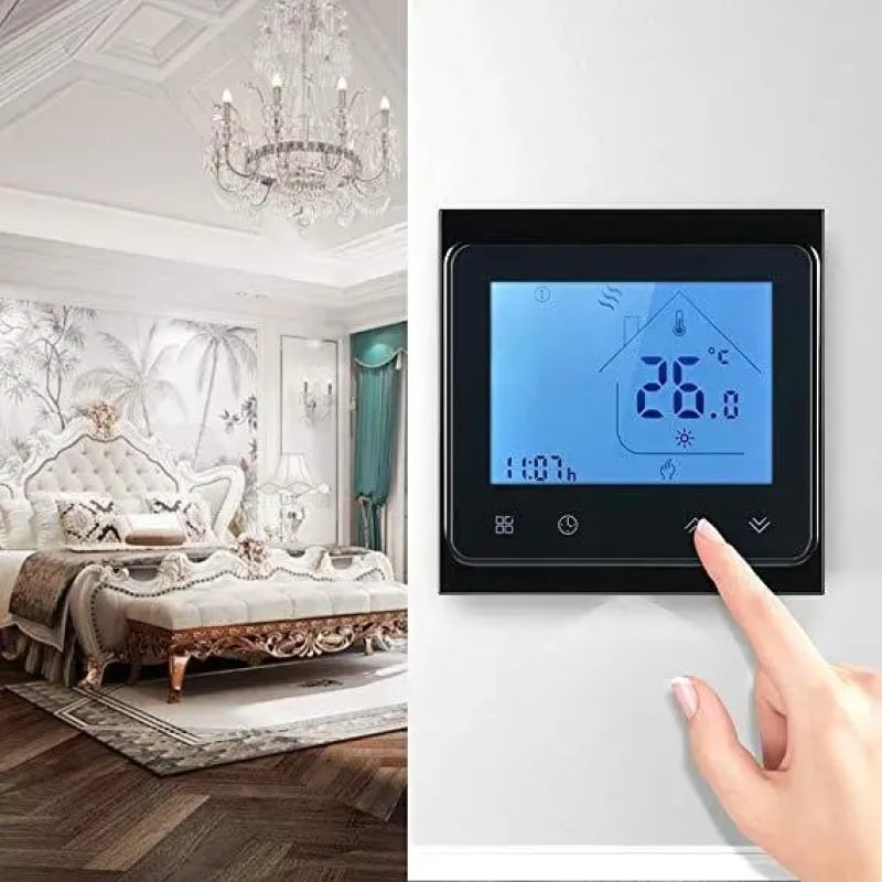 Wi-Fi Терморегулятор In-Therm PWT-002 Черный фото 3