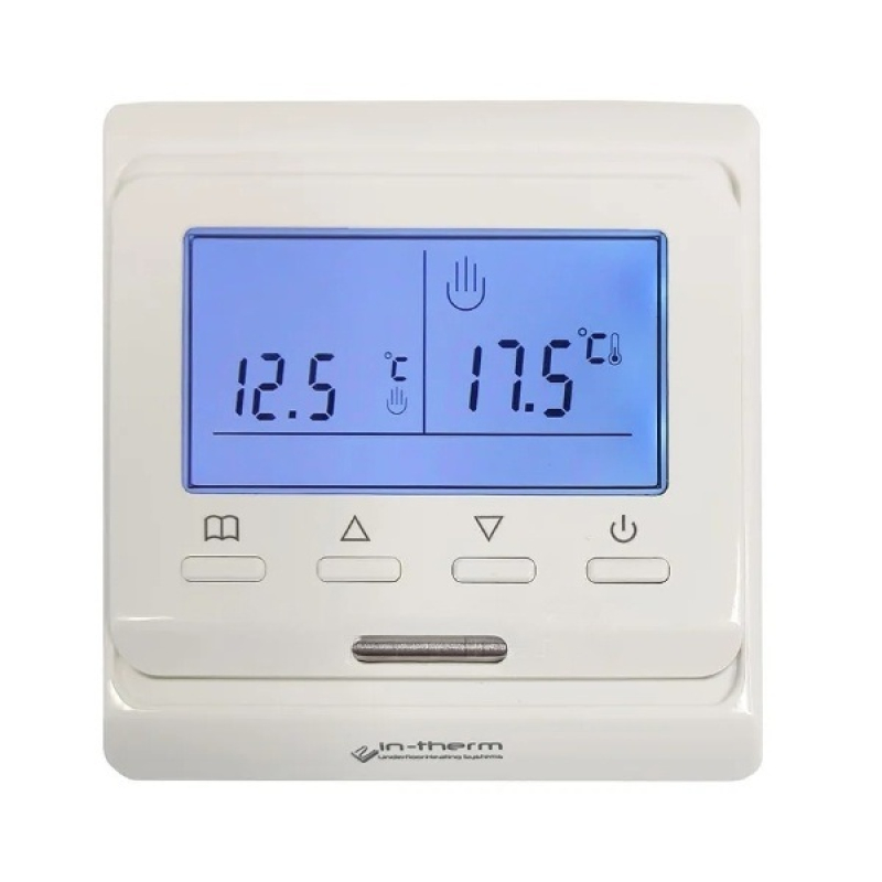Програмований терморегулятор In-Therm E51.716 Бежевий фото 1