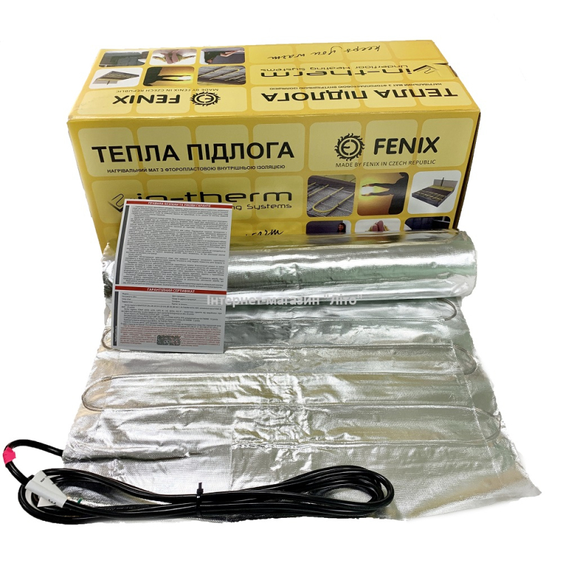 Алюминиевый нагревательный мат In-Therm 4 м² фото 9