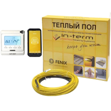 Нагревательный кабель In-therm ADSV 20 - 36 м, 720 Вт + Wi-Fi терморегулятор