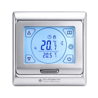 Программируемый терморегулятор In-Therm RTC E91.716 Silver