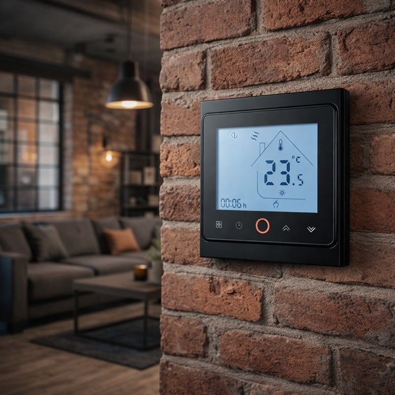 Wi-Fi Терморегулятор In-Therm PWT-002 Черный фото 2
