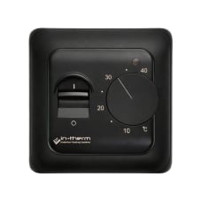 Механический терморегулятор In-Therm RTC 70.26 Черный антрацит