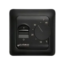 Механический терморегулятор In-Therm RTC 70.26 Черный антрацит