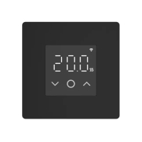 Цифровой терморегулятор In-Therm PT 030 SL Черный матовый
