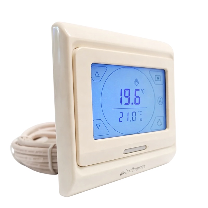 Программируемый терморегулятор In-Therm RTC E91.716 Бежевый фото 3