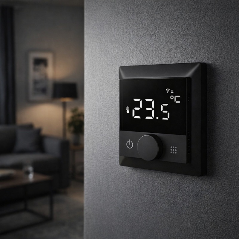 Wi-Fi Терморегулятор In-Therm PWT 510 Чорний фото 3