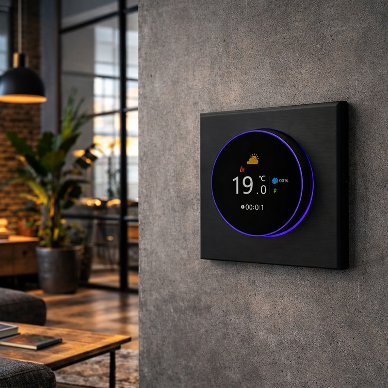 Wi-Fi Терморегулятор In-Therm PWT 700 Черный фото 2