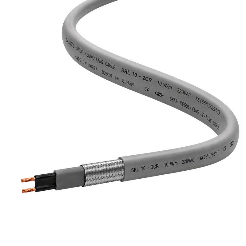 Саморегулирующийся кабель In-Therm SRL 10 - 2CR - 2 м, экран фото 1