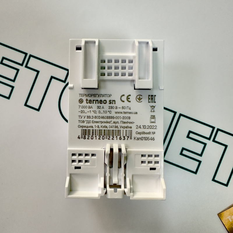 Термостат Terneo SN фото 5