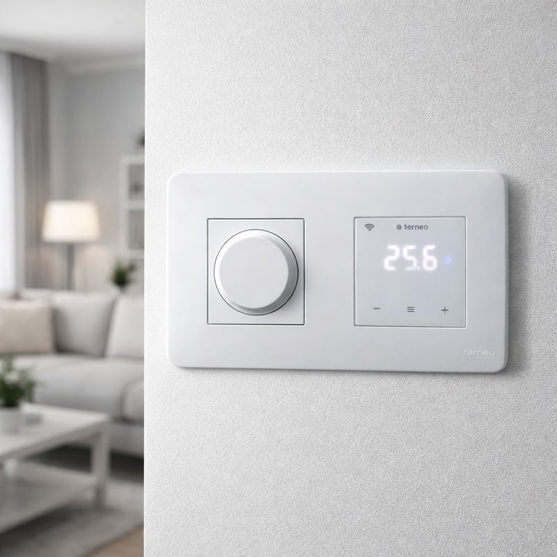 Wi-Fi Терморегулятор Terneo SX Білий фото 3