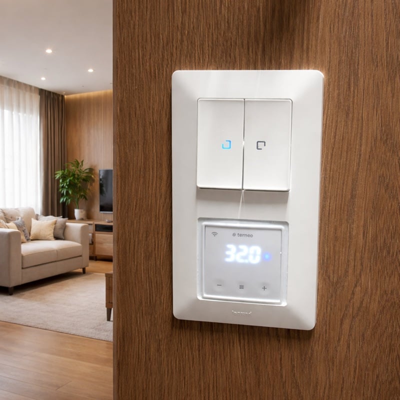 Wi-Fi Терморегулятор Terneo SX Білий фото 4