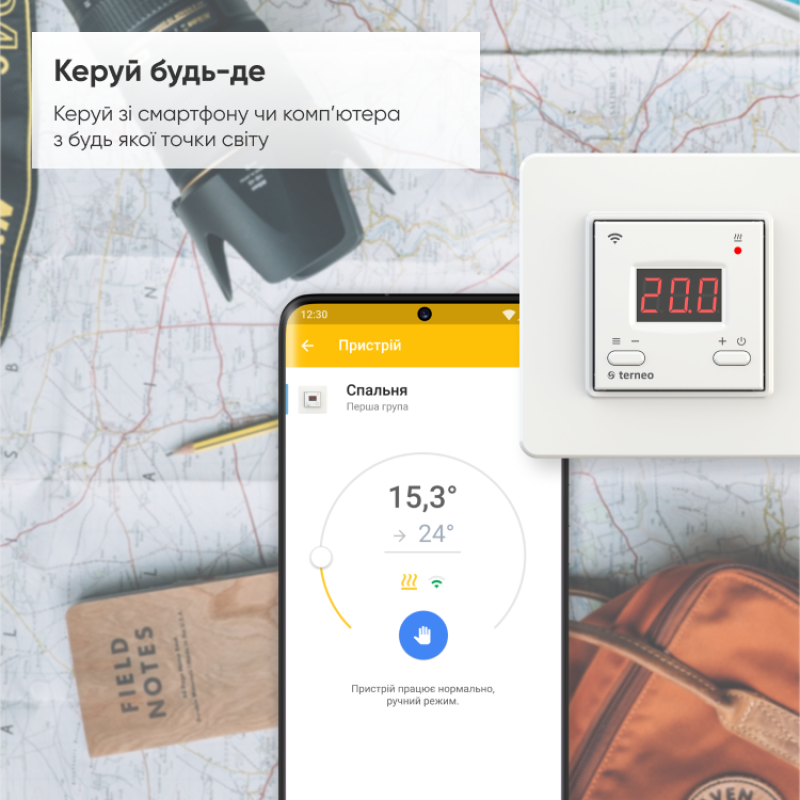 Wi-Fi Терморегулятор Terneo AX фото 2