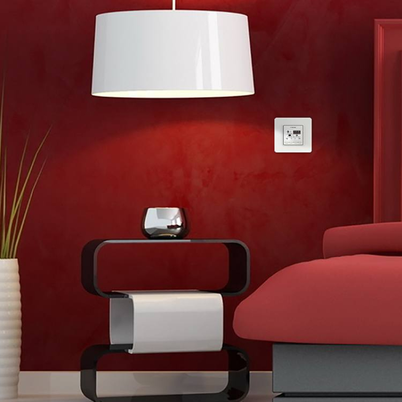 Програмований терморегулятор Terneo Pro Молочно-білий фото 8