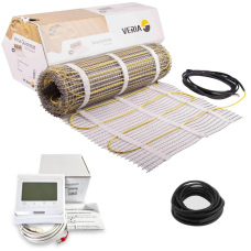 Нагревательный мат под плитку Veria Quickmat 150 - 1 м² + программируемый терморегулятор E51.716