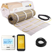 Нагрівальний мат під плитку Veria Quickmat 150 - 1 м² + Wi-Fi терморегулятор