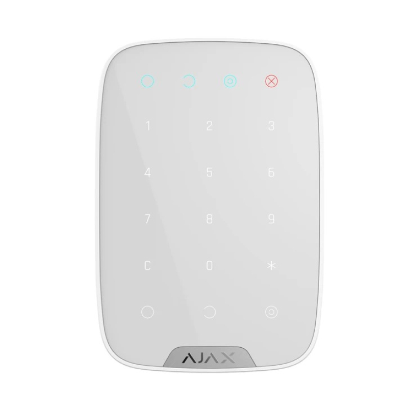 Пластиковый корпус DummyBox Ajax Keypad White (DummyBox 27) фото 1