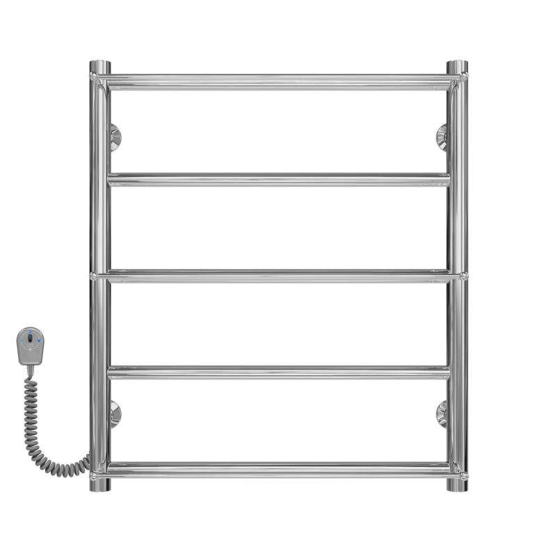 Полотенцесушитель электрический Ladder П5 500х600 Deffi нержавеющая сталь (Хром, EF16, Левое подключение) фото 1