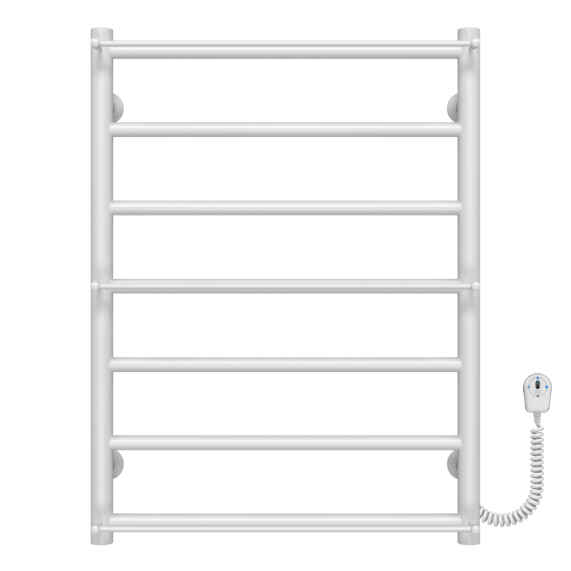 Рушникосушарка електрична Ladder П7 500х700 Deffi нержавіюча сталь (Білий, EF16, Праве підключення) фото 1