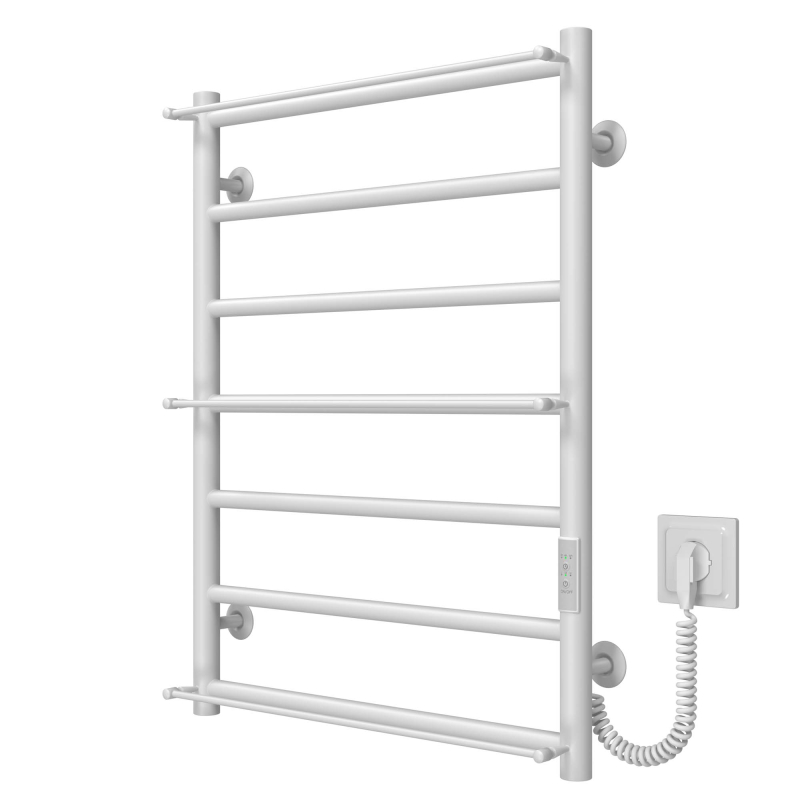 Рушникосушарка електрична Ladder П7 500х700 Deffi нержавіюча сталь (Білий, WD03, Праве підключення) фото 2