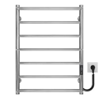 Рушникосушарка електрична Ladder П7 500х700 Deffi нержавіюча сталь (Хром, JD03, Праве підключення)