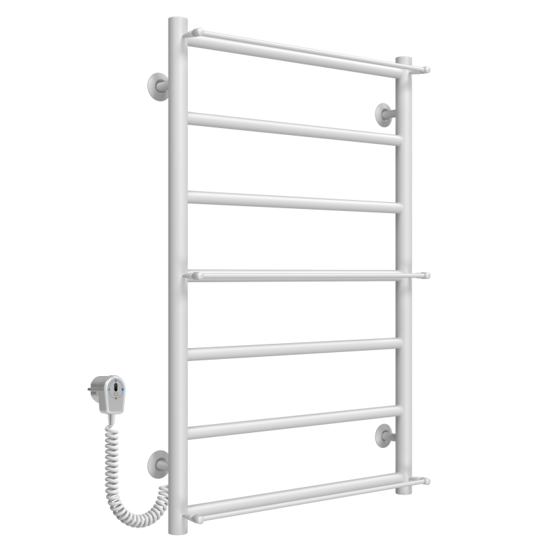 Рушникосушарка електрична Ladder П7 500х800 Deffi нержавіюча сталь (Білий, EF16, Ліве підключення) фото 2