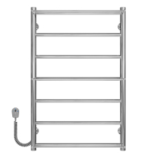 Рушникосушарка електрична Ladder П7 500х800 Deffi нержавіюча сталь (Хром, EF16, Ліве підключення)