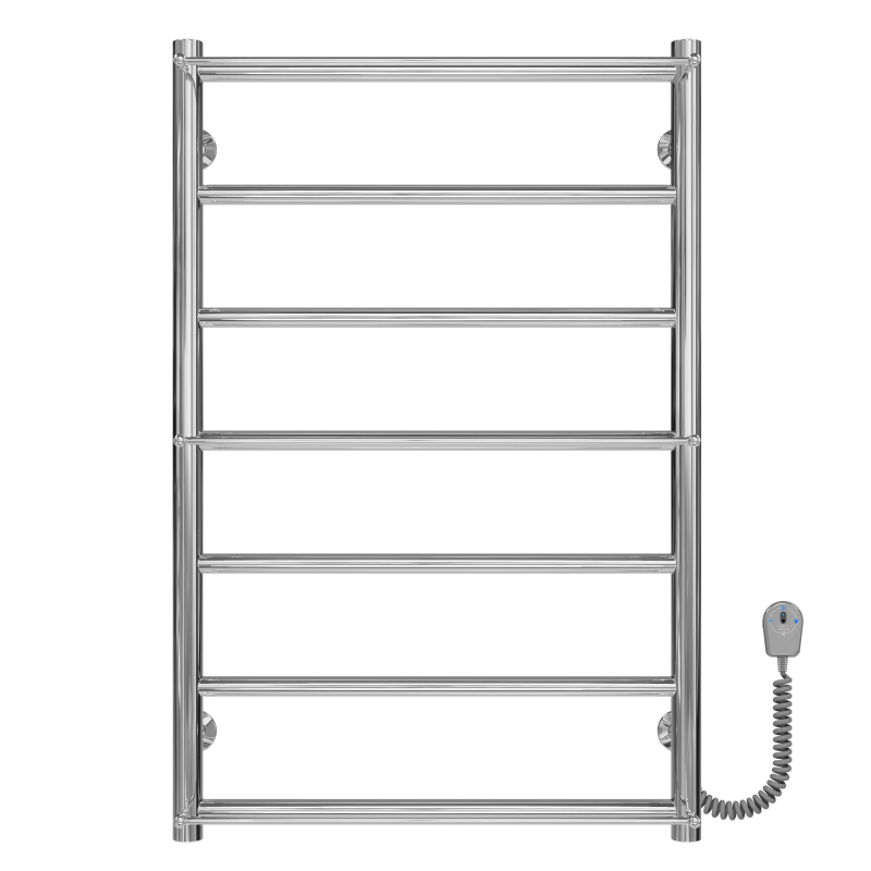 Рушникосушарка електрична Ladder П7 500х800 Deffi нержавіюча сталь (Хром, EF16, Праве підключення) фото 1