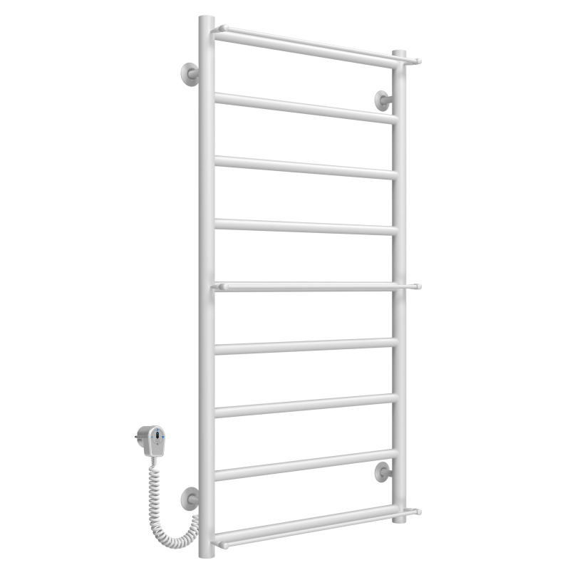 Рушникосушарка електрична Ladder П9 500х1000 Deffi нержавіюча сталь (Білий, EF16, Ліве підключення) фото 2
