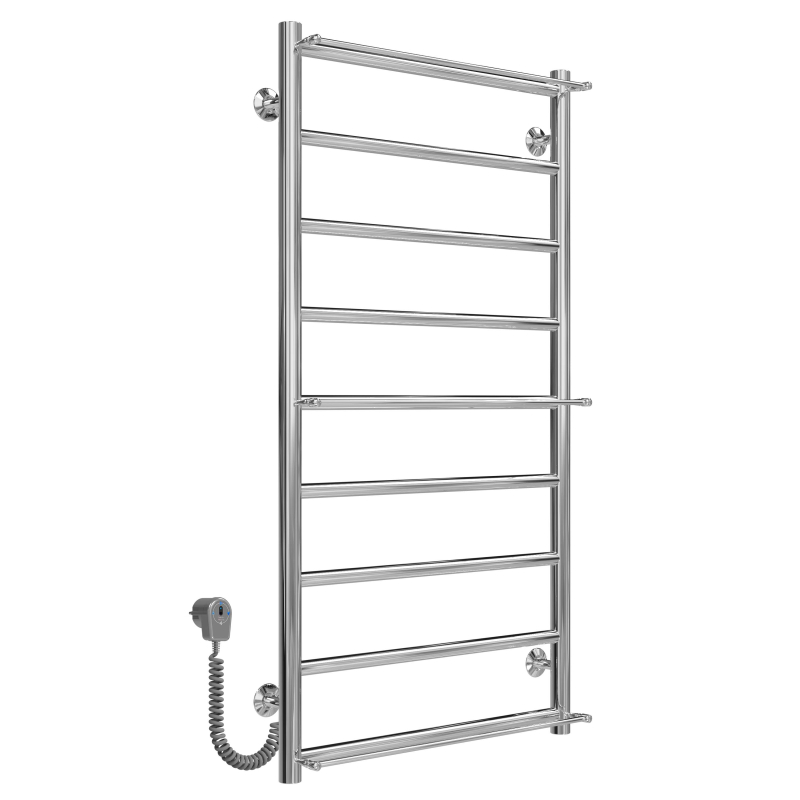 Рушникосушарка електрична Ladder П9 500х1000 Deffi нержавіюча сталь (Хром, EF16, Ліве підключення) фото 2