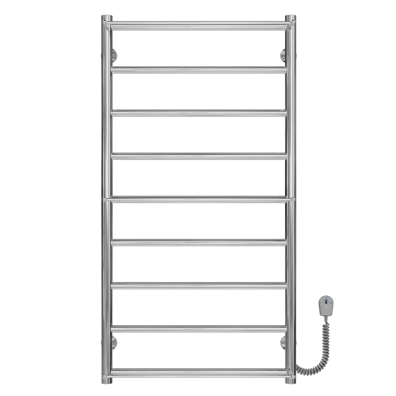 Рушникосушарка електрична Ladder П9 500х1000 Deffi нержавіюча сталь (Хром, EF16, Праве підключення) фото 1