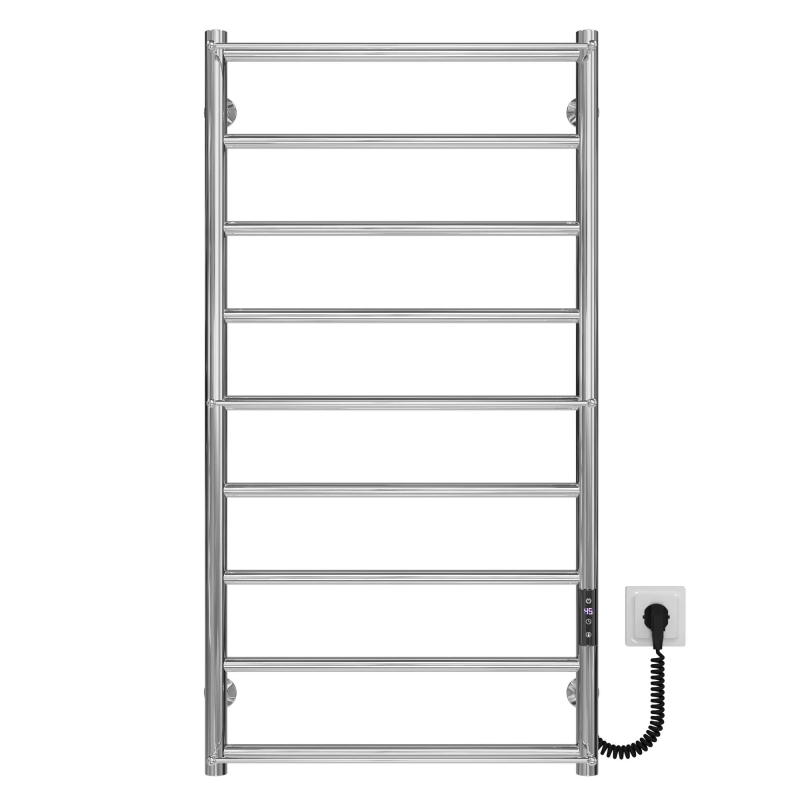 Рушникосушарка електрична Ladder П9 500х1000 Deffi нержавіюча сталь (Хром, JD03, Праве підключення) фото 1