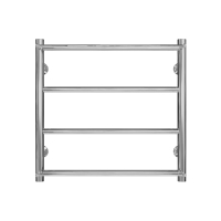 Рушникосушарка водяна Ladder П4 400х500 Deffi нержавіюча сталь (Хром, Бокове праве підключення)