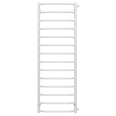 Рушникосушарка водяна Трапеція П14 500х1500 Deffi нержавіюча сталь (Білий, Бокове праве підключення)