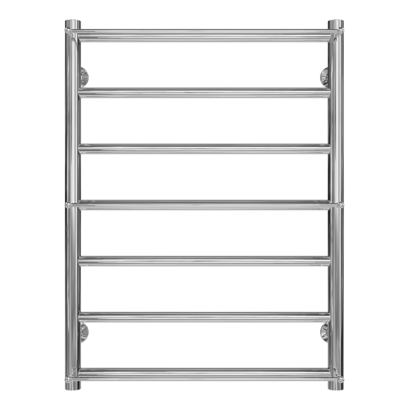 Рушникосушарка водяна Ladder П7 500х700 Deffi нержавіюча сталь (Хром, Бокове ліве підключення) фото 1