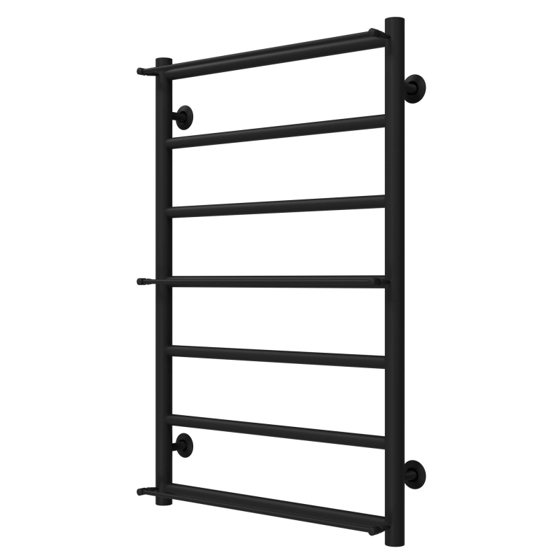 Рушникосушарка водяна Ladder П7 500х800 Deffi нержавіюча сталь (Чорний, Нижнє підключення) фото 2