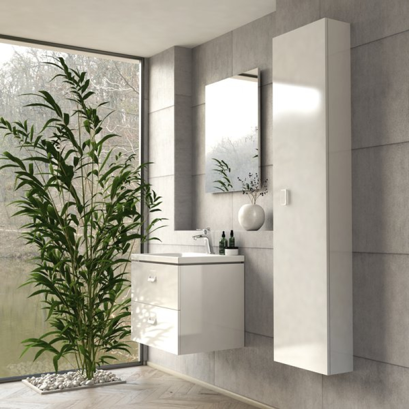 Пенал высокий Ravak Comfort 400 белый фото 5